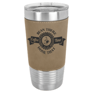 20 oz. Leatherette Grip Tumbler