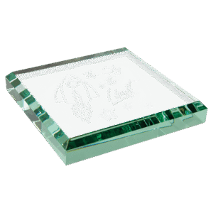Premier Jade Glass Paperweight