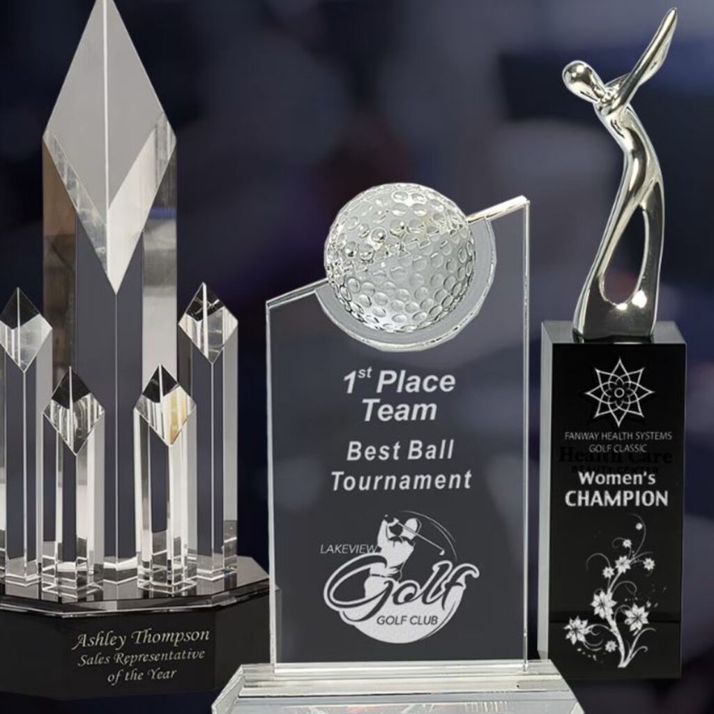 custom crystal awards